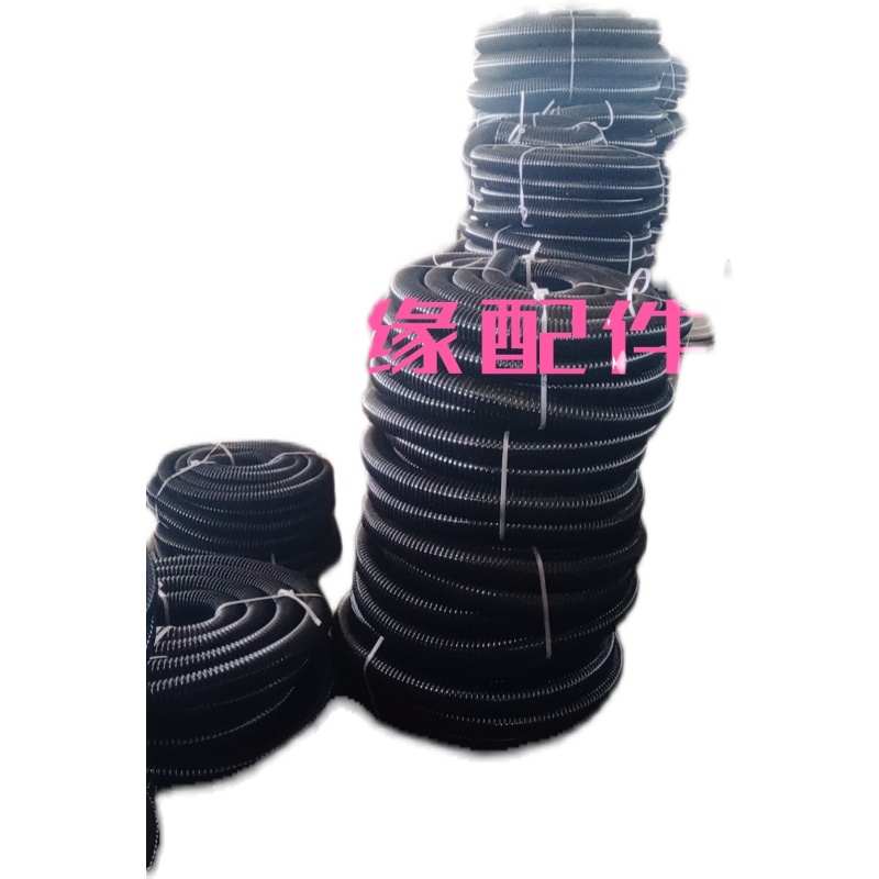 黑色PU钢丝风管高宝罗兰海德堡印刷机专用进口耐高温风管气管加厚