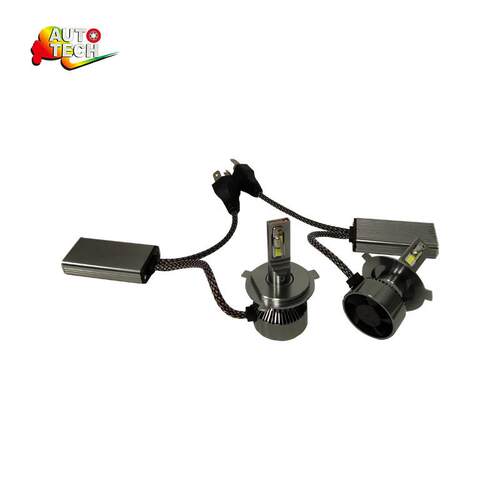F6汽车大灯H7H1大功率45WH4雾灯H3H11远光灯9005聚光9006汽车灯泡
