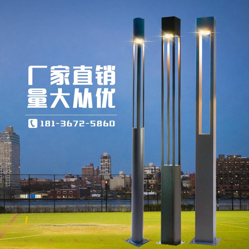 3米简约景观灯灯户饰20210616外庭院装花园灯小区路led院灯庭院灯 - 实物图
