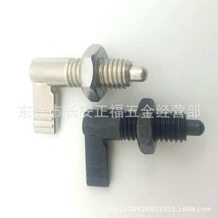 弹簧柱塞ZC505 L型分度销 12粗牙把手型旋钮柱塞 PMXRM10