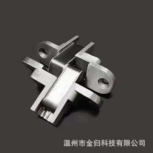 隐形可调用度入户门门折叠铰链304合页大门别墅三维不锈钢大角暗
