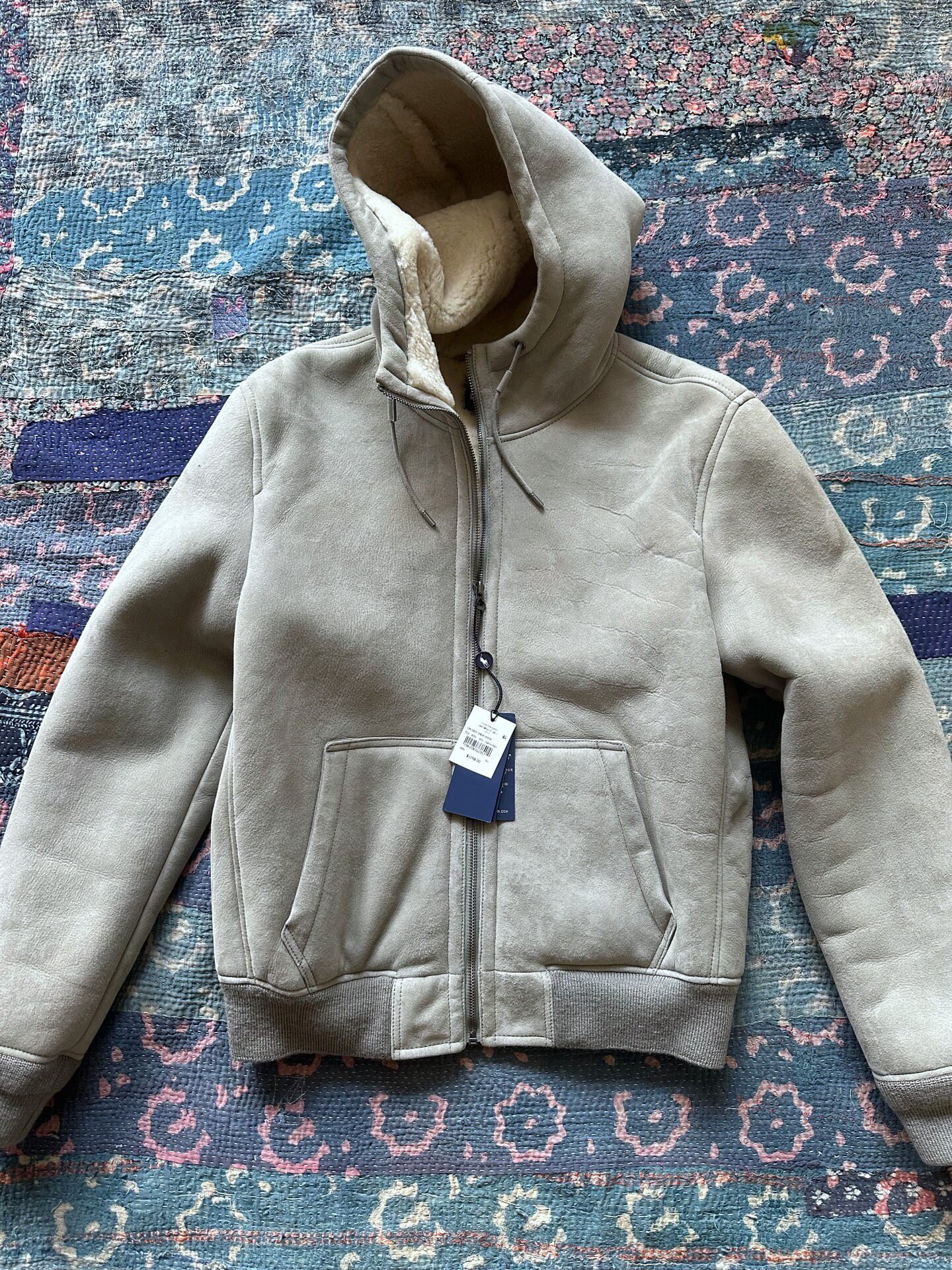 Polo Ralph Lauren Shearling Hooded Jacket