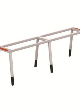 现代简约铁艺桌脚 办公台架可拆装桌架 办公室四人位/六人位钢架