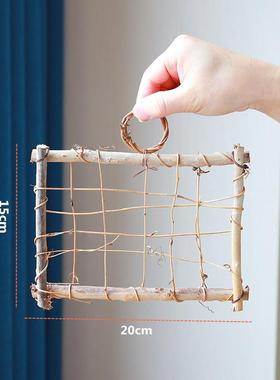 木藤编框架 居家装饰挂件拍摄道具幼儿园环创布置装饰diy制作材料