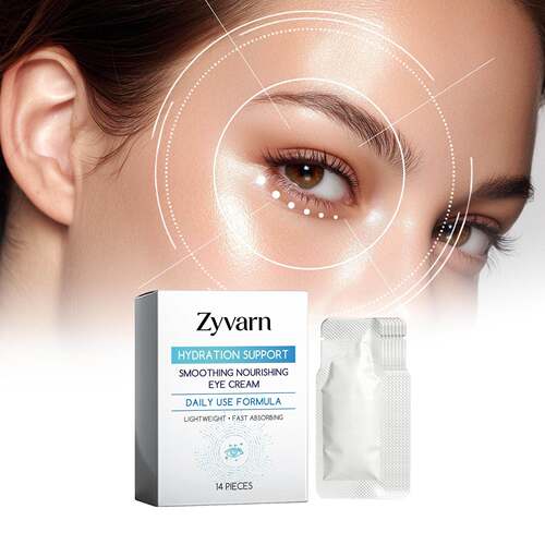 Zyvarn Smooth and Moisturizing Eye Cream gently cares for th
