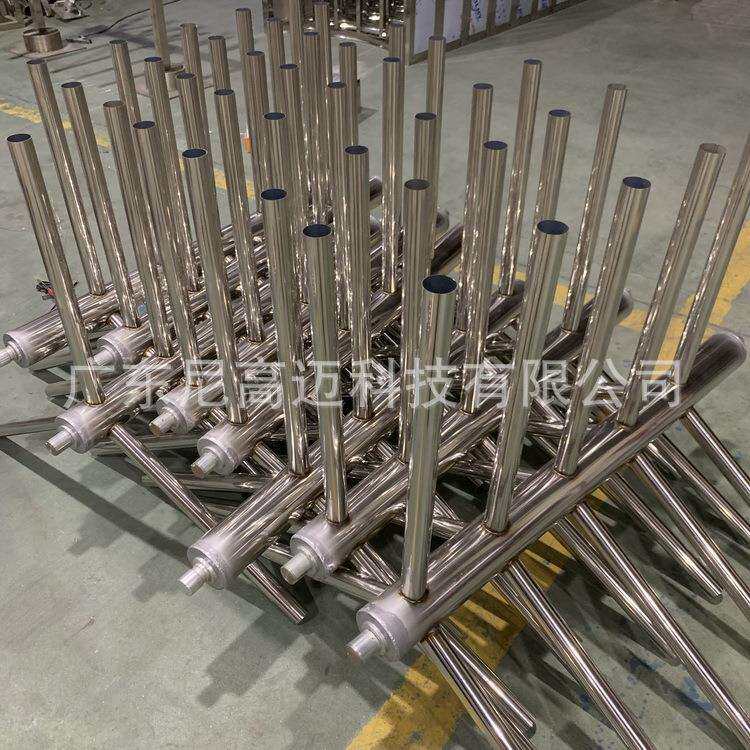 车站单向门现货半高梳状人行滚闸导流通道不锈钢栅栏旋转门