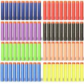 Darts For Refill Head Round Bullets Soft Nerf 100pcs 7.2cm