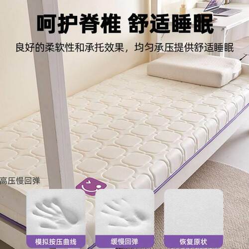 加厚343乳胶床垫用软垫卧室租家打房褥专用地铺榻榻米床垫子学生