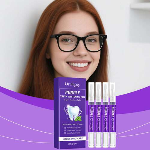 ORALHOE Teeth Whitening Pen - Gentle Formula for Daily Care,