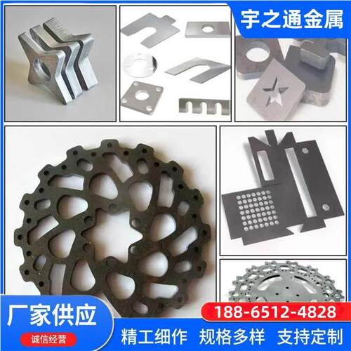 Q355B钢板激光切割加工折弯焊接 45号耐磨耐候板攻丝