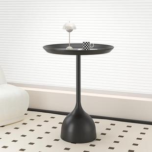 小圆桌茶几迷现简约沙发边几床头你置铁物桌代网8s4zi8G4红小桌子