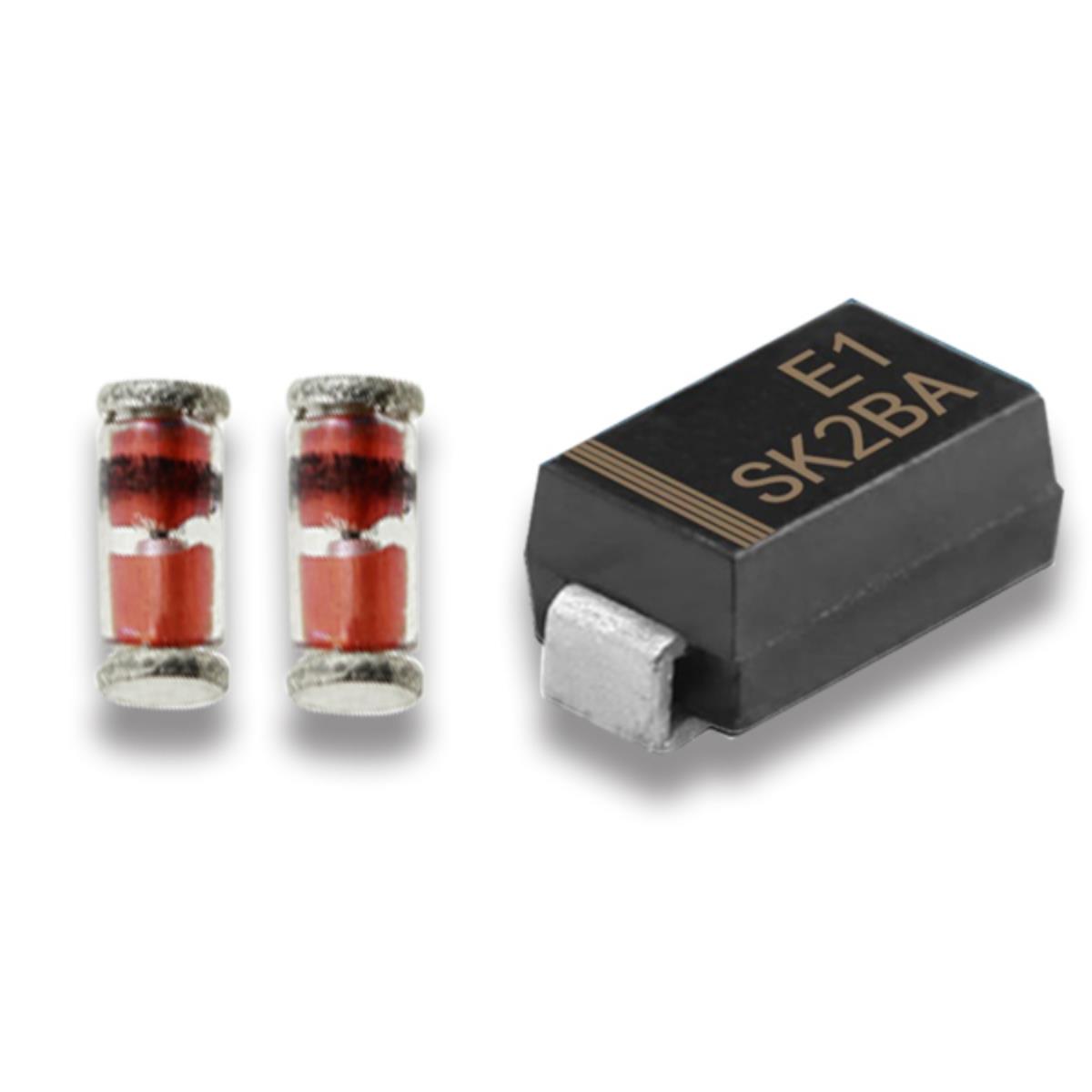 SK2BA变频空调主板D204贴片2A100V1N4148 ZM4749A肖特基二极管新