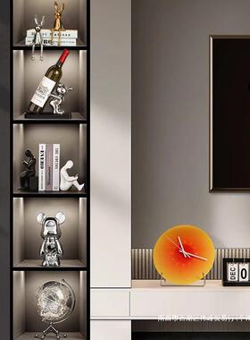 轻厅饰奢代电视柜酒柜装品摆件现BTW客玄关餐边玻璃柜家居工艺品