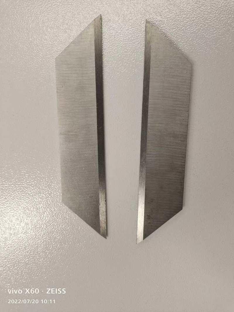 厂家轮胎切割机刀片废旧轮胎切割机 E切割机专用刀片白钢刀片 冲