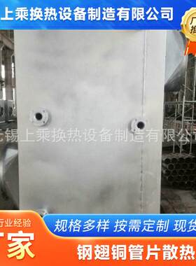钢翅铜管片散热器加密组装翅片散热器电子热风翅片散热器