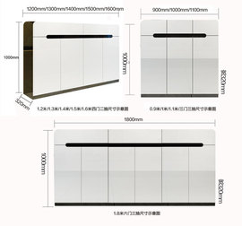 鞋柜简约欧式实木门厅玄关，隔断柜烤漆大容量，白色田园薄鞋架