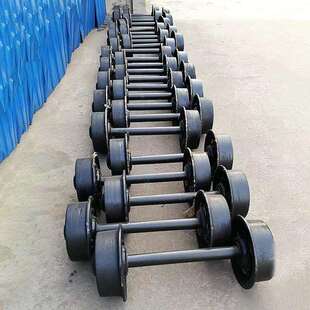 煤矿专用350mm矿车轮对600轨距矿车轮对350mm矿车轮对现货