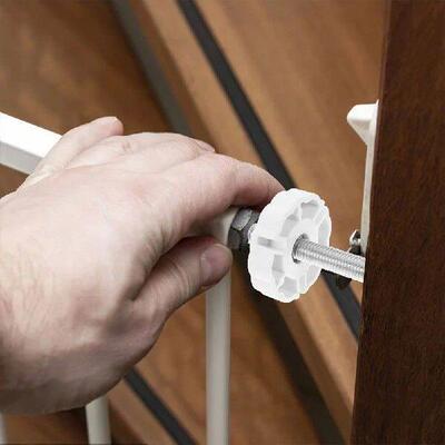 5 Pcs Adapter Baby Gate Hardware Pressure Spindle Rods