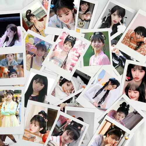 田曦薇周边lomo卡钱包照拍立得小卡写真照片收纳相册礼物定制包邮