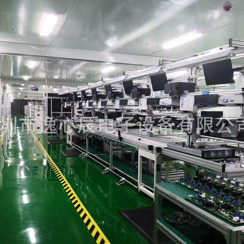 江苏铝材流水线数位屏家用电器总装线制作自动定点定位3D建模