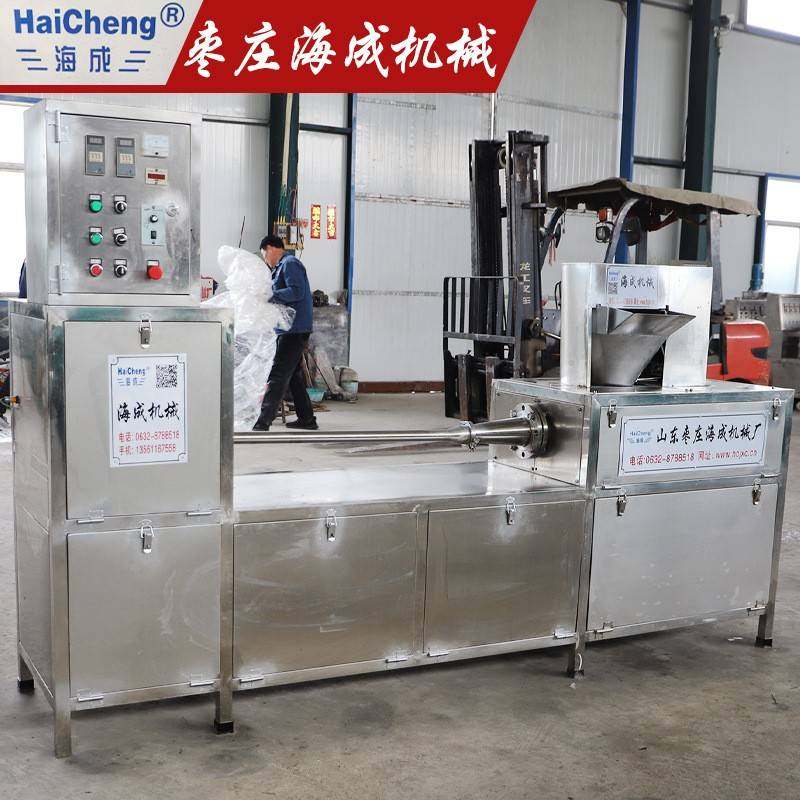 小型素鸡豆腐卷机器 大豆蛋白素鸡成型设备 不锈钢全自动素鸡机器