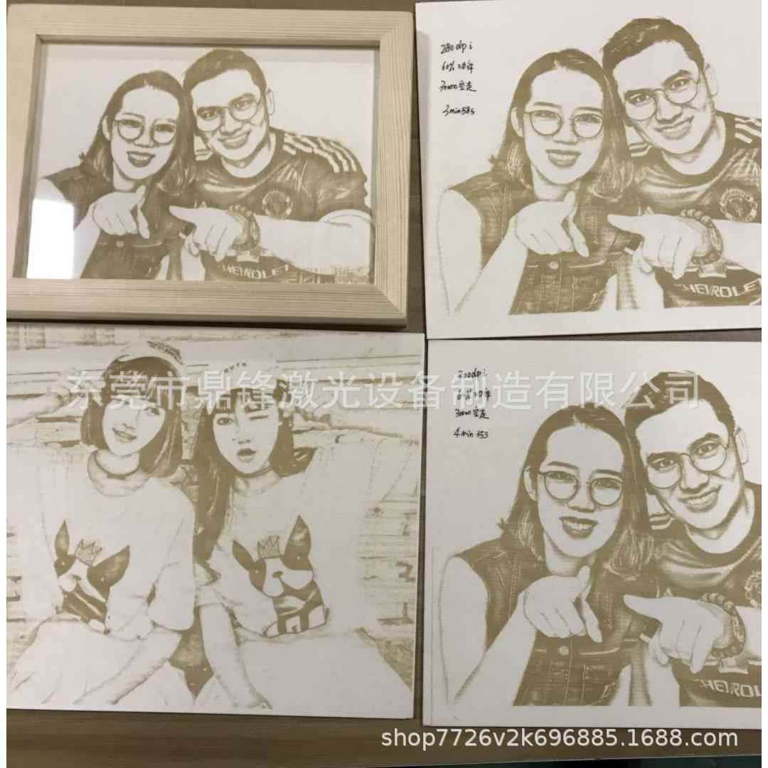 木刻画激光雕刻机木刻画激光雕刻机厂家木板画像激光雕刻机