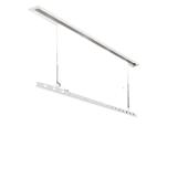 智能电动隐形晾衣架阳台手动遥控升降隐藏式 双杆晾衣杆