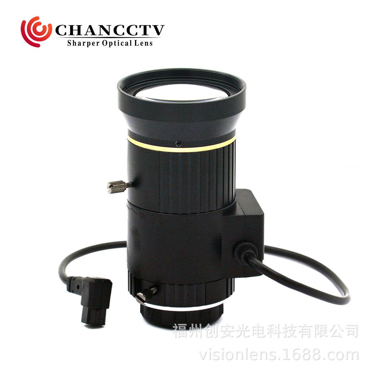 VISIONLENS安防监控5-50mm1/2.5″F1.4自动光圈手动变焦镜头