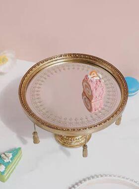 复欧镜面吊坠托北盘摆件in风桌面古做旧宫s廷轻奢拍照56999988怀