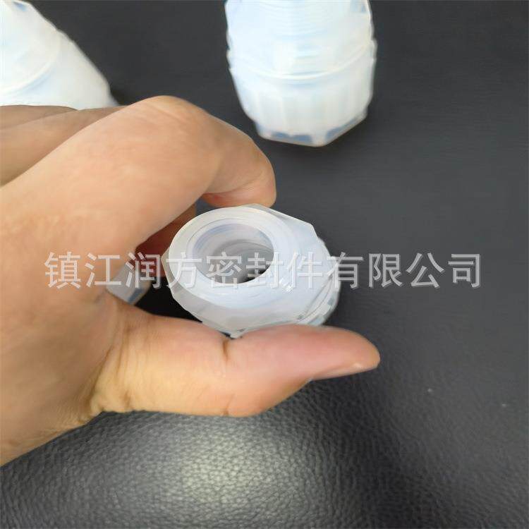 供应PFA入珠式外牙直通,PFA注塑制品