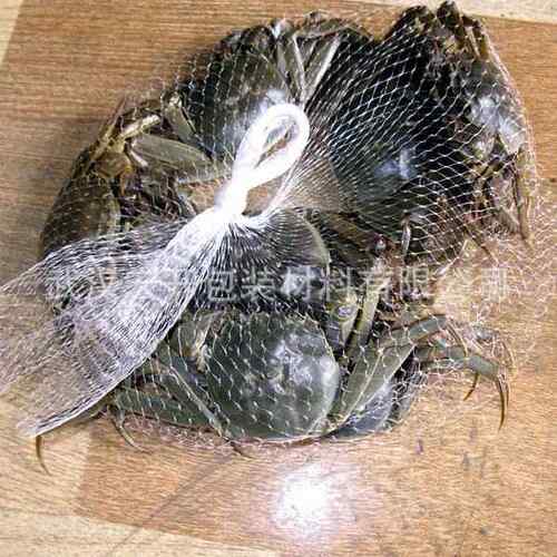 网兜网袋螃蟹大闸蟹龙虾贝类水产品文玩小核桃水果包装厂家直销。