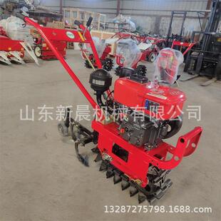 微耕机 独轮开沟施肥机轻便手扶柴油趟地机链轨式