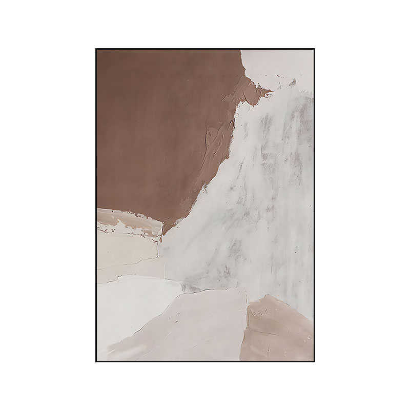 侘寂风抽象客厅装饰画现代简约沙发背景墙高级感落地挂画玄关壁画