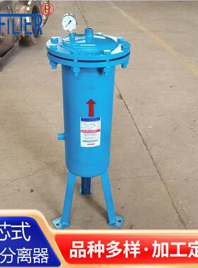 压缩空气油水分离器 MSF-20气体除油分离器 进出口螺纹连接