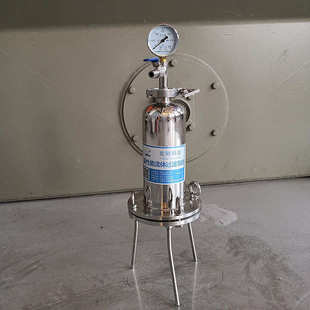0.5L实验室正压过滤器 不锈钢正压过滤器 可定做316l 镜面抛光