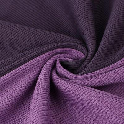 弹力瑰180g条2罗纹罗纹布坑涤布料*2打底螺纹面料棉夏针织氨纶