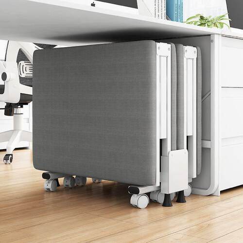 人折叠床公室午睡神器成人折叠床午休床人便携式四折行军床