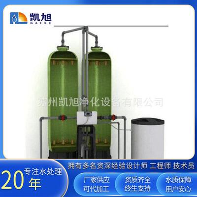 离子交换树脂原水处理设备 全自动软化水设备 自来水厂软化水设备