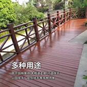 印尼菠萝格防腐木扶手户外栏杆实木楼梯消防通道异形户外防腐防水
