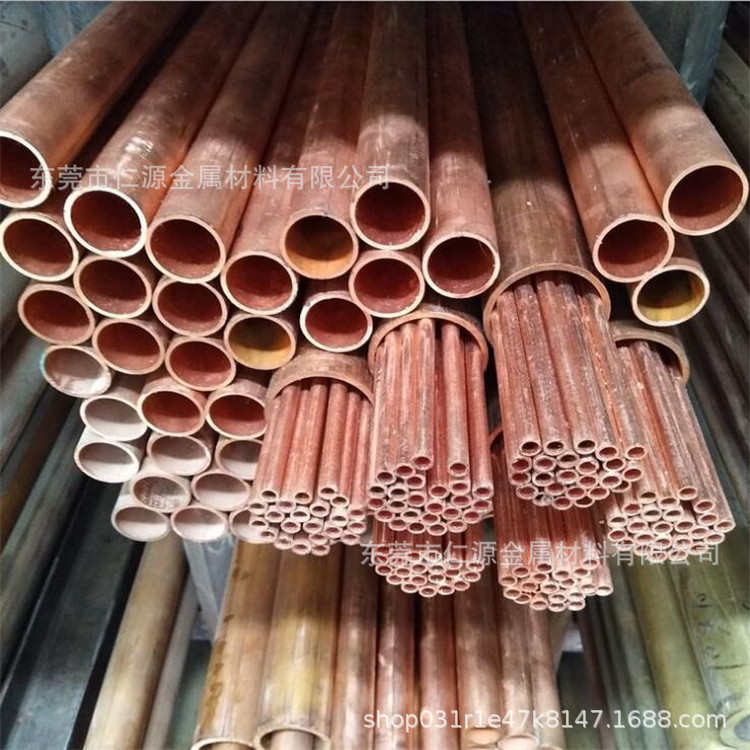 厂家直销现货T1/T2紫铜管 小口径大口径紫铜管 毛细紫铜管 制冷紫