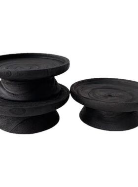 实木墩几子碳香jh-070薰蜡烛台民边几宿茶摆件原木矮凳角化几民宿