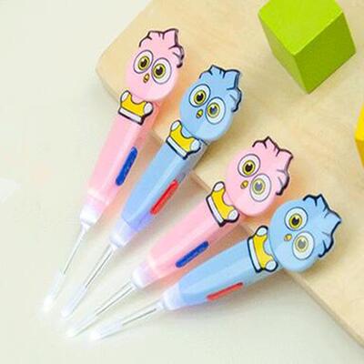 New Cartoon Glowing Ear Pick for Children - Safe Ear Cleanin