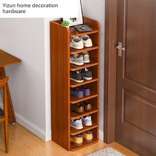子收纳简易置物架窄小鞋 柜入户宿舍省空间架子 架门口多层家用鞋 鞋