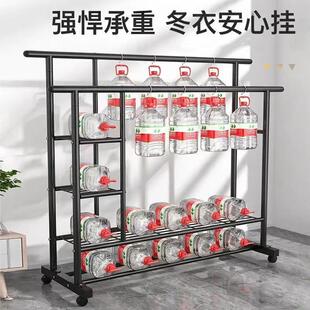 新款地侧网特粗特厚衣落立式家用大晾容量简易衣帽架架IHR卧室挂