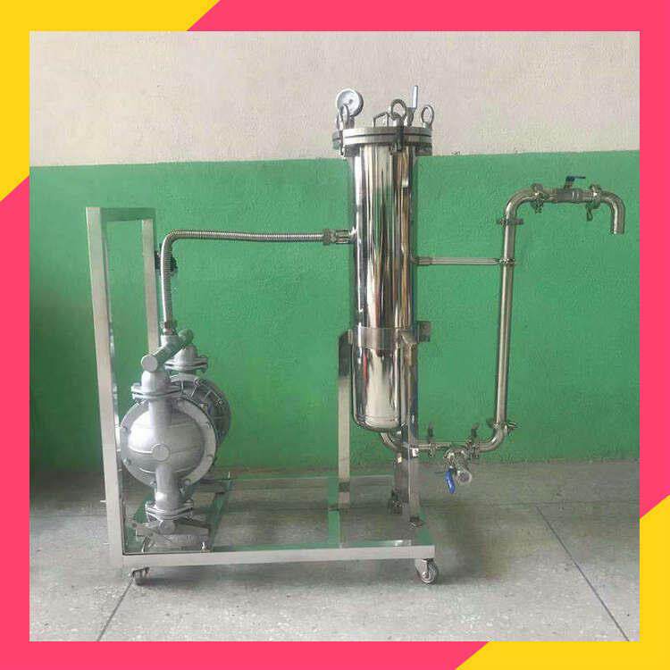 过TVC小型工业酒精滤器 甲乙醇液杂质过滤机 醇丙酮溶过滤净化设