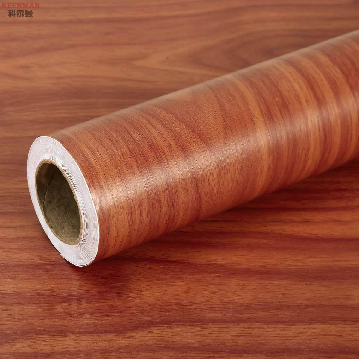 木纹贴纸衣橱柜桌门仿木家具翻新贴墙纸自粘PVC防水装饰波音软片