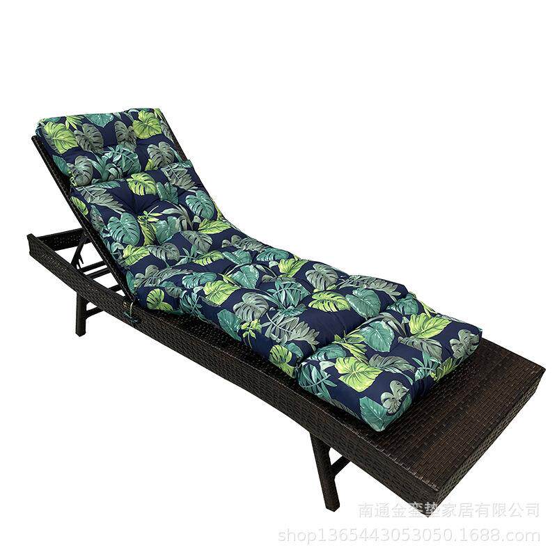 户外防水防晒躺椅坐垫简约坐垫可用摇摇椅午休椅折叠椅垫沙滩椅