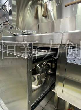 恒新不锈钢调料置物架厂家商用炉拼台商用厨房设备