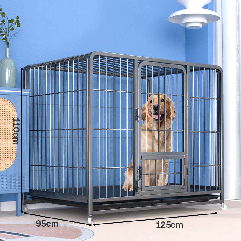 笼笼子金毛犬室内狗带小型狗厕所笼子加粗大型犬拉布拉多宠物中型