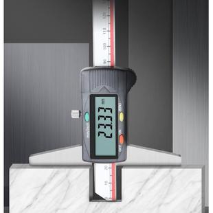 300mm 200 广陆数深显度尺电子游深度尺标深度尺深度度尺0 卡150